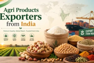 Agri products exporters from India supplying rice, groundnuts, chickpeas, spices and grains for global markets