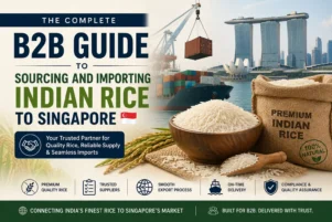 The Complete B2B Guide to Sourcing and Importing Indian Rice to Singapore