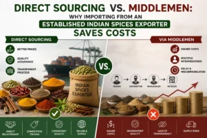 Direct Sourcing vs. Middlemen: Why Importing from an Established Indian Spices Exporter Saves Costs